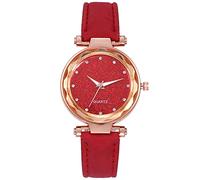 Zshosam Watch for Girls Watch for Men Women Wrist Watch Belt Watch Starry-Sky Face Frosted Watch Pink Ladies Silver Diamond Women's Watch Glow in The Dark Watches for Men
