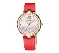 Zshosam Watches for Women Quartz Wrist Watch Sport Watch Quartz Watch Belt Ladies, Colorful Shell Light Luxury Quartz Waterproof Watch Gift for Readers Women