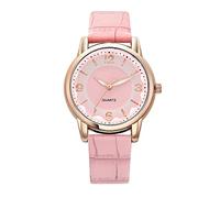 Zshosam Women's Watch Business Wrist Watches for Men Casual Watches for Women Women Watch Ladies Leather Band Quartz Wristwatch Female Fashionable and Simple Watch Talking Wrist Watch