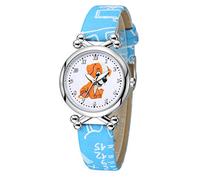 Zshosam Women's Watch Business Wrist Watches for Men Digital Watch for Girls 7-10 Football Fashion Children's Sports Watch Pattern Trend Gift Relief Quartz Kid's Watch Necklace for Girls