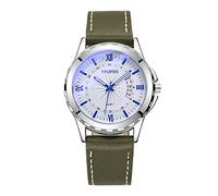 Zshosam Women's Watch Business Wrist Watches for Men Shock Watches for Men Men's Gemstone Inspireds Leather Strap Watch Fashion Men's Watches Smart Watch Band for Women