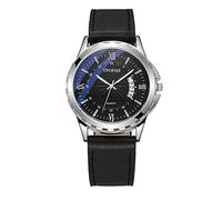 Zshosam Women's Watch Business Wrist Watches for Men Shock Watches for Men Men's Gemstone Inspireds Leather Strap Watch Fashion Men's Watches Smart Watch Band for Women