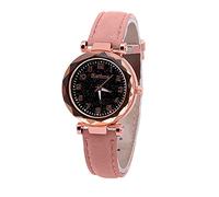 Zshosam Women's Watch Business Wrist Watches for Men Watch Bands Metal Ladies Luminous Starry-Sky Watch Watch Watch Digital Quartz Belt Women's Watch Tan Leather Watch Band