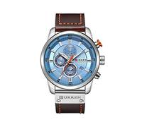 Zshosam Womens Watch Watches for Women Mens Watches Men's Three Quartz True Calendar Business Watch Waterproof Watch Eyes Round Men's Watch 50 Watches That Changed The World