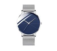 Zshosam World Time Belt Belt Roman Dial Watch Classic Man Scale Gift Strap Trendy Mesh Calendar Creative Men's Watch Nice Watches for Women Cheap Watches for Men Wrist Watches for Women