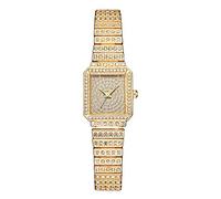 Zshosam Wristband Women Dress Watch Alloy Wrist Band Casual Quartz Watch Analog Wrist Watch Alloy Case Quadrilateral Full Diamond Dial Women Watch Elegant Glow in The Dark Watches for Men