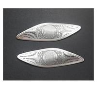 ZSHYTWE Car Decoration Interior For Mercedes For Benz CLA C118 W118 A Class W177 V177 Car Interior Audio Speaker Dashboard Loudspeaker Decoration Cover Sticker Automotive Interior(C Model Silver)