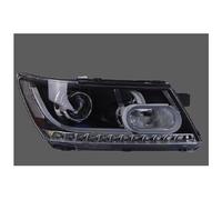 ZSHYTWE Car Front Headlights For Dodge For Journey 2009-2017 Day Running Light Head Lamp LED Bi Xenon Bulb Fog Lights(Include xenon bulbs)