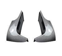 ZSHYTWE Car Front Spoilers Front Bumper Side Splitter Cover Lip Lower Spoiler Air Vent Trim For BMW 1 Series E82 For 1M 2011 2012 2013 Car Front Bumper Splitter(Carbon Look)