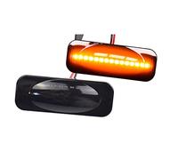 ZSHYTWE Car Light Dynamic Turn Signal For Opel For Omega B B1 B2 For Stufenheck For Caravan 1994-2002 2003 Side Marker Blinker Indicator Lamp Side Indicator Lamp(Smoked Black)