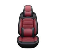 ZSHYTWE Car Seat Protectors Car Seat Cover for Bmw 3 Series E46 E90 E93 F30 F31 F34 F35 G20 G21 G28 Car Accessories Seat Covers(Red black+pillow)