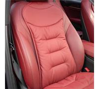 ZSHYTWE Car Seat Protectors Car Seat Cover Leather Seat Protect Pad For Civic For Accord For City For Odyssey For CR-V For XR-V For HR-V For Vezel For Fit Seat Covers(Red back cushion)