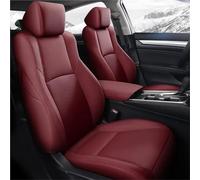 ZSHYTWE Car Seat Protectors Car Special Seat Cover 5 seat For Accord 2018 2019 2020 2021 2022 Waterproof leather cushion Seat protection Car Seat Cover Seat Covers(WINE RED)