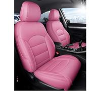 ZSHYTWE Car Seat Protectors Custom Car Seat Cover 5 seats For Mercedes For Benz For GLA GLC GLK GLE GLS GLC CLA CLS A E C G-class Seat Covers(Pink)