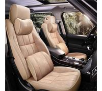 ZSHYTWE Car Seat Protectors Custom Car Seat Cover For Skoda For Superb 2019 2020 2021 Accessories Interior Full Set Leather With Arm Rest Front And Rear Seat Covers(Beige 9PCS)
