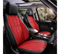 ZSHYTWE Car Seat Protectors Custom Car Seat Cover For VW For Passat For B5 2005 Accessories Interior Full Set Leather With Arm Rest Front And Rear Seat Covers(Red 5pcs)
