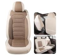 ZSHYTWE Car Seat Protectors Full Set Car Seat Covers For Suzuki For ignis For Alivio SX4 S-Cross For Swift For Vitara For Kizashi For Man Auto Accessories Seat Covers(Brown)
