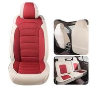 ZSHYTWE Car Seat Protectors Full Set Car Seat Covers For Suzuki For ignis For Alivio SX4 S-Cross For Swift For Vitara For Kizashi For Man Auto Accessories Seat Covers(Red)
