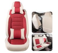 ZSHYTWE Car Seat Protectors Full Set Car Seat Covers For Suzuki For ignis For Alivio SX4 S-Cross For Swift For Vitara For Kizashi For Man Auto Accessories Seat Covers(Red+Cushion)