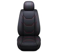 ZSHYTWE Car Seat Protectors Leather Car Seat Covers For Civic 2006-2011 For Fit For Accord 7 For CRV 2008 For CRZ For City 2003-2018 For Pilot 2009 For Jazz Seat Covers(Black Red 4pcs)