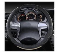 ZSHYTWE Car Steering Wheel Cover For Toyota For Hilux Pickup 2000~2023 Genuine Leather Car Steering Wheel Cover Cowhide Sport Auto Accessories(A-Beige)