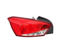 ZSHYTWE Car Tail Lights Rear Tail Light Warning Brake Light For SEAT For Ibiza 2018-2024 Signal Lamp Taillight Housing Without Bulb Rear Tail Light Assembly(Low Left)