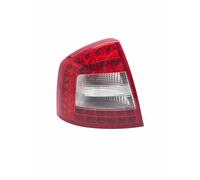 ZSHYTWE Car Taillights For Skoda For Octavia A6 For RS 2009 2010 2011 2012 2013 LED Car Rear Light Bumper Light Tail Light Cover Brake Lamp Rear Tail Light(1pcs Left)