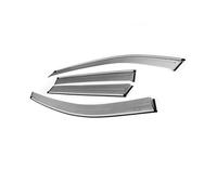 ZSHYTWE Car Window Visor For Mitsubishi For Outlander 2010 2011 2012 ABS Vent Sun Deflectors Guard 4Pcs/1Set Smoke Window Rain Visor Wind Deflectors
