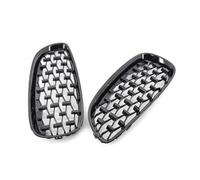 ZSHYTWE Centre Grid Car Front Kidney Mesh Grille For BMW E89 Z4 2009 2010 2011 2012 2013 2014 2015 2016 Diamond Meteor Grill 2Pcs Radiator Grille