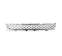 ZSHYTWE Centre Grid Car Front Lower Bumper Center Grille ABS Plastic Mesh Grill For Jaguar XJ 2016 2017 2018 2019 2020 2021 Radiator Grille(Chrome)