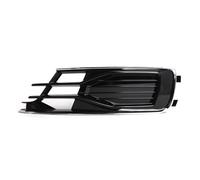 ZSHYTWE Centre Grid Left Right Car Front Bumper Fog Light Grill Grille Cover With Chrome Trim For A6 C7 2016 2017 2018 4G0807647 4G0807648 Radiator Grille(Left)
