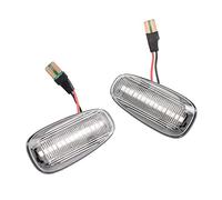 ZSHYTWE For Opel For Zafira A 99-05 For Astra G Dynamic Side Marker Flowing Turn Signal Repeater Lamp Sequential Blinker Side Indicator Lamp(Crystal Type)