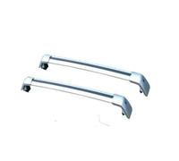 ZSHYTWE For Skoda Enyaq 5dr SUV 2020+ SUV 4DOOR Aluminum Alloy Side Bars Cross Rails Roof Rack Luggage CUV 2Pcs Roof Bars Roof Rack For Luggage(Silvery)