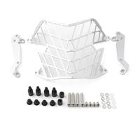 ZSHYTWE Headlight Protector Fairing Motorcycle Front Headlight Head Light Lamp Protective Guard Cover Grille For Tenere 700 For T700 2019 2020 2021 CNC Aluminum Motorcycle Headlight(Silver)