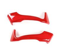 ZSHYTWE Interior Decoration for Toyota 86 for Subaru for BRZ 2012-2020 ABS Carbon Fiber Car Door Panel Handle Pull Grab Cover Trim Sticker Car Interior Car Decoration Interior(Red)
