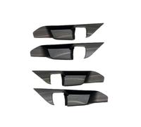 ZSHYTWE Interior Decoration for Toyota for RAV4 2019-2021 Car Interior ABS Peach Wood Car Inner Door Handle Cover Armrest Moulding Trim Sticker Strip Car Decoration Interior(Shape 7)