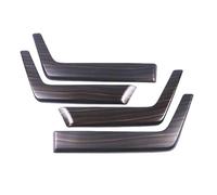 ZSHYTWE Interior Decoration for Toyota for RAV4 2019-2021 Car Interior ABS Peach Wood Car Inner Door Handle Cover Armrest Moulding Trim Sticker Strip Car Decoration Interior(Shape 2)