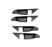 ZSHYTWE Interior Decoration for Toyota RAV4 2019-2021 Car Interior ABS Peach Wood Car Inner Door Handle Cover Armrest Moulding Trim Sticker Strip Car Decoration Interior(Shape G)