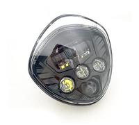 ZSHYTWE Motorcycle Headlights 60W LED Motorcycle H4 Headlights For Victory For Cross For Country For Kingpin For Vegas For Victoria Motorcycle Headlamp Accessories Spotlight Lamp(Black)