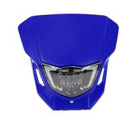 ZSHYTWE Motorcycle Headlights For WR250F For WR450F For YZ250F For YZ450F 2015-2019 Motorcycle Headlight Assembly LED Headlamp Motocross DirtBike Spotlight Lamp(Blue)