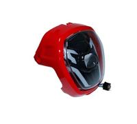 ZSHYTWE Motorcycle Headlights Motorcycle LED DRL Headlight Assembly Fairing For NAVI For NVA110B For NAVI 110 2017-2021 33110-k74-a01 Head Lamp Spotlight Lamp(Red)
