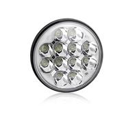 ZSHYTWE Motorcycle Led Headlights 5.75″ Round LED Headlight For Motorcycle 5-3/4 Inch Moto Light With White/Amber DRL+ Start-up Gradient Welcome Halo Headlight(1001)