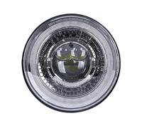 ZSHYTWE Motorcycle Led Headlights 7inch Led Headlight Motorcycle 12v Led Lamp For King For Touring For Ultra For Classic For Electra Headlight(Chrome 1 pcs)
