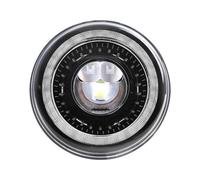 ZSHYTWE Motorcycle Led Headlights 7inch Led Headlight Motorcycle 12v Led Lamp For King For Touring For Ultra For Classic For Electra Headlight(Black 1pcs)