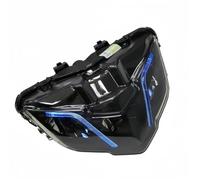 ZSHYTWE Motorcycle Road Light Spotlight For Y15ZR V2 2019 2020 2021 Motorcycle Daytime Light High Low Beam Headlight Motorbike Vintage Front Light LED Headlamp(Blue Light)