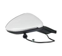 ZSHYTWE Rearview Mirror For Golf 7 MK7 2014-2016 Car Electric Folding Rearview Mirror Assembly Heating Mirror Electric Adjustment With Light 5GG857507A Rear View Mirror Assembly(White r)