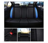 ZSHYTWE Seat Covers Universal Car Seat Cover For Mercedes For W205 For C-Class W202 W203 W204 A205 C204 C205 S202 S203 S204 Interior Details(A Bk Red 5 seat)
