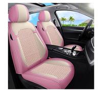 ZSHYTWE Seat Covers Universal Car Seat Covers For Mondeo For MK4 For Focus 2 For MK1 For MK3 For Fiesta For MK7 Front Rear Interior Auto Accessories(Pink)