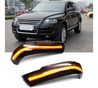 ZSHYTWE Turn Signal Light Dynamic Steering Signal Led Light Rear View Mirror Indicating Flash For VW For Touareg I MK1 7L 2002 2003 2004 2005 2006
