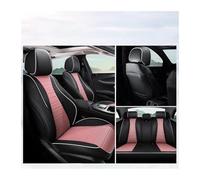 ZSHYTWE Vehicle Seat Covers For Fit For Crv For Vezel For Accord For Freed For HRV For Inspire For Jade Car Seat Covers(Full Set-Black Pink)